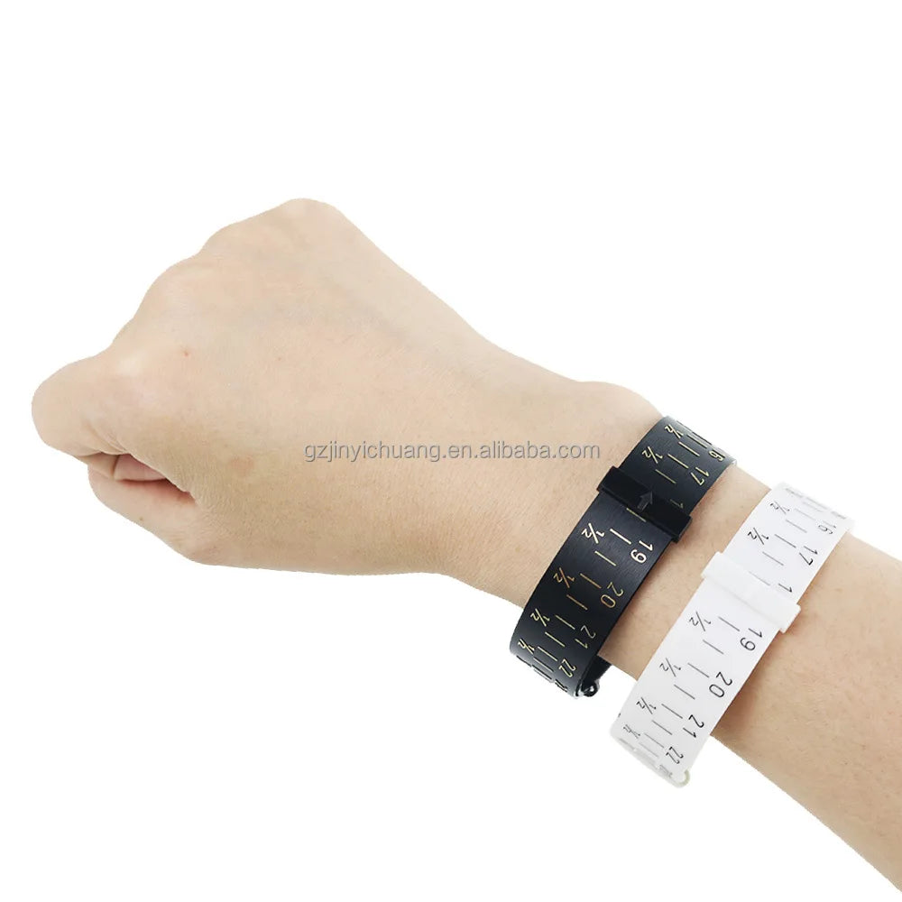 1pc Professional Plastic Bracelet Bangle Gauge Sizer Jewelry Measure Wrist Size Tool for Goldsmith Jewellery Bracelet Sizer