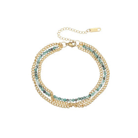 Delicate Accessories Jewelry Women Eye Charms Blue Beads Bracelet