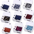 Shengzhou Fancy Neck Ties and Pocket Square Manufacturers Polyester Men Ties With Pocket Square MegaBDM