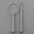 White Color 2 Tier Cake Plate Stand Hardware Three Tier Tray Stand Handle CSH-015
