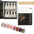 Cat Eye Series Hema Free Uv Gel Nail Polish Enamel Gel Set 8pcs/lot Canni Factory Uv Gel Kit cat Eye Gel Polish