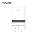 Saige 350ml*2 Hotel Bathroom Wall Mounted ABS Plastic Manual Liquid Soap Dispensers for Shower