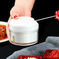 Sales Promotion  Hot  Mini Kitchen Gadgets Manual Food Chopper Hand-Powered Vegetable Chopper