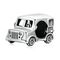 Bamoer Vintage 925 Sterling Silver Car Charm Jeep Truck Wagon SUV Van Bead Fit Bracelet Bangle Women DIY Fine Jewelry BSC532