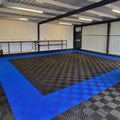 Durable Modular Plastic Flooring for Warehouse Workshop Plastic Slats Floor Vinyl Floor Tile for Car Wash