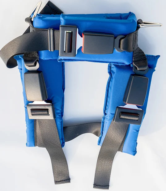 Seat Belt with Belt Buckle Bungee Safety Harness for Children & Adults Extreme Sports Safety Rope Harness