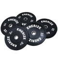 Weightlifting Barbell Plate Calibrated Rubber Bumper Plate Fitness Gym Weight Plate