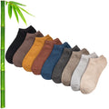 Wholesale Custom Bamboo Socks Cooldry Custom Logo OEM Black White Summer Casual Sweat-Absorbent Business Ankle Socks