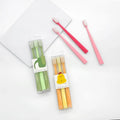 UUYP Private Label Logo Quality Design Extra Soft Bristle for Delicate Teeth Gums Kids Adults Reusable Oral Cleaning Toothbrush