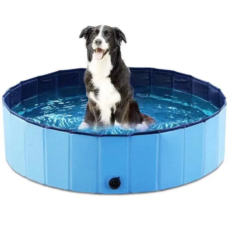 Wholesale Custom Collapsable Eco-Friendly Plastic Bathing Tub Paddling Dog Pet Swimming Pool Outdoor Portable