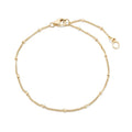 Gemnel 925 Sterling Silver Women Jewelry Minimalist Bead Satellite Spheres Thin Bracelet