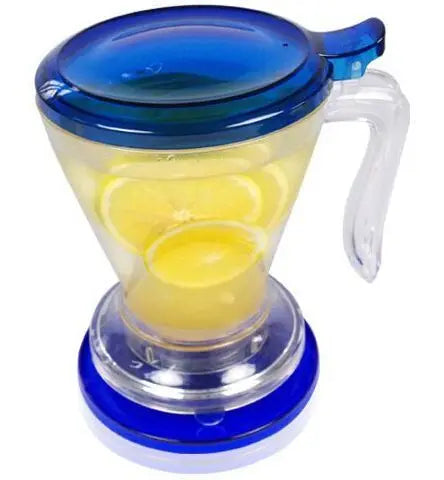 600ml Bottom Dispenser Plastic Easy Handy Loose Tea Infuser Tea Brewer Maker