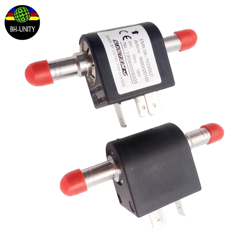 Electromagnetic Glass Printing Parts Gotec Alcohol Pump EMX 08-TKD/DLC 24V 50Hz 18W DEK Solvent Pumps Assy System 9680020102
