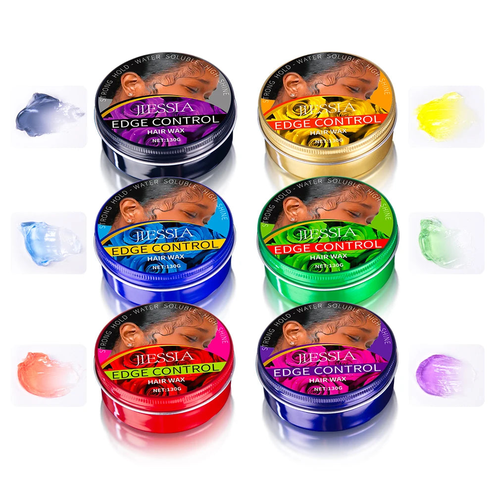 Factory Price Good  OEM Wax Gel Hair Pomade Edge Control Strong Hold Hair Styling Product Hair Wax