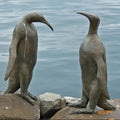 High Quality Modern Bronze Bird Sculpture with Digital Printing and Custom Casting Art Collectible
