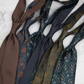 High Quality Most Popular Novel Necktie Suppliers Vintage Neck Tie Floral Pattern Jacquard Polyester Ties