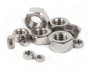 DIN934 SS304 316 Thread UNF 1/4-28 5/16-24 3/8 Hex Nut Hexagon Nut