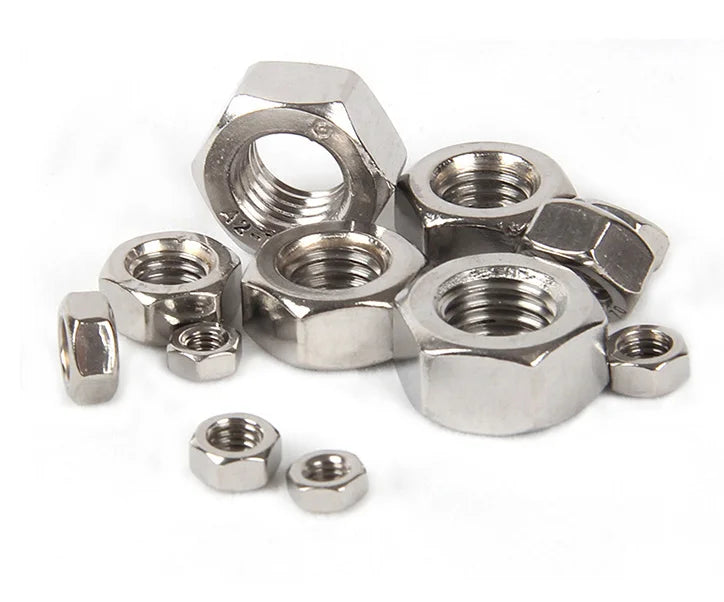DIN934 SS304 316 Thread UNF 1/4-28 5/16-24 3/8 Hex Nut Hexagon Nut