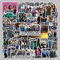 50PCS Factory Wholesale Waterproof Trend Personality Decorative Homies Stickers for Folders & Pencil Holders