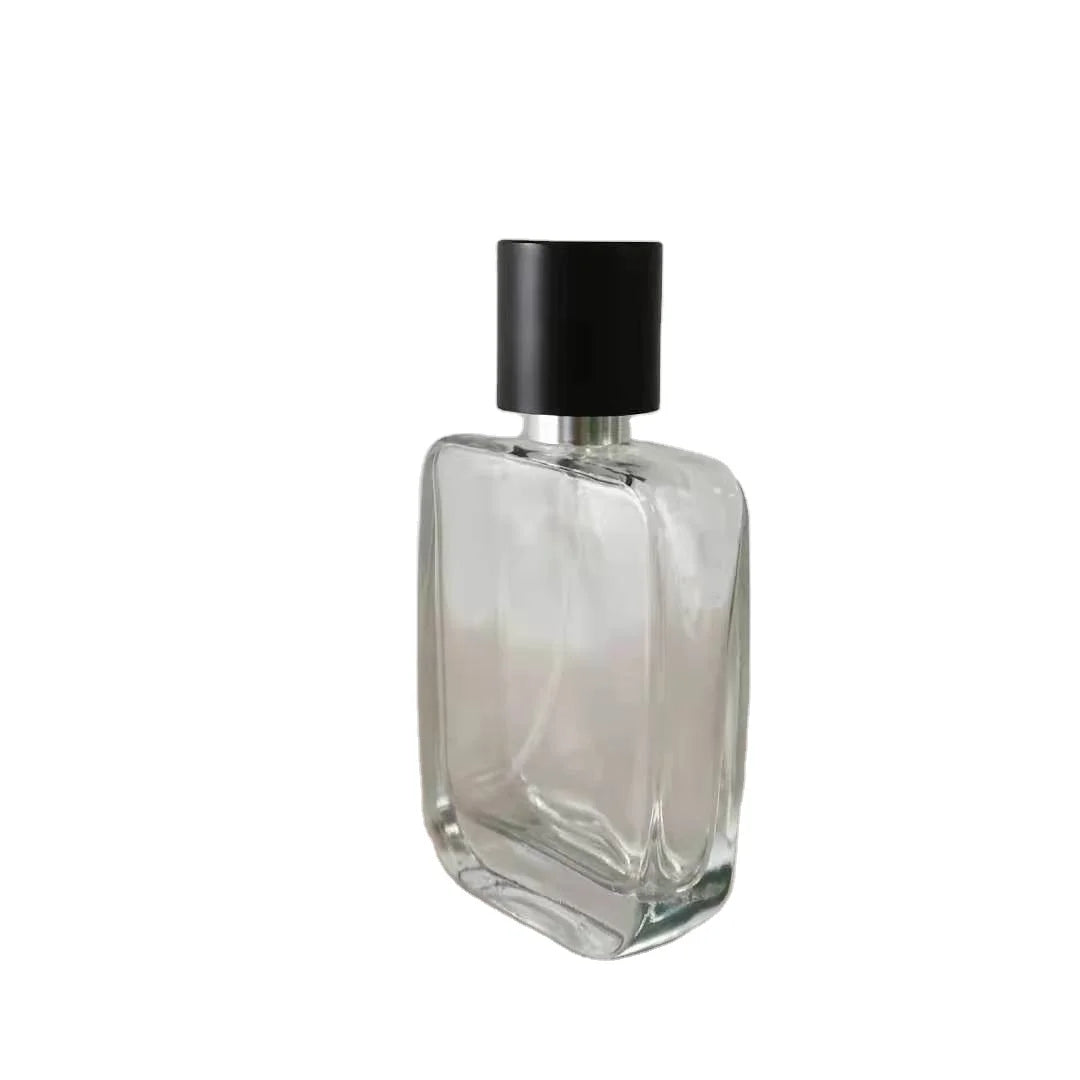 MUB 50ml Screw Refillable Luxury Mist Spray Perfume Atomizer Transparent Glass Bottle