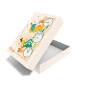 Custom Size Gift Box Corrugated Board Embossing Glossy Matt Lamination Educational Folding Recycled