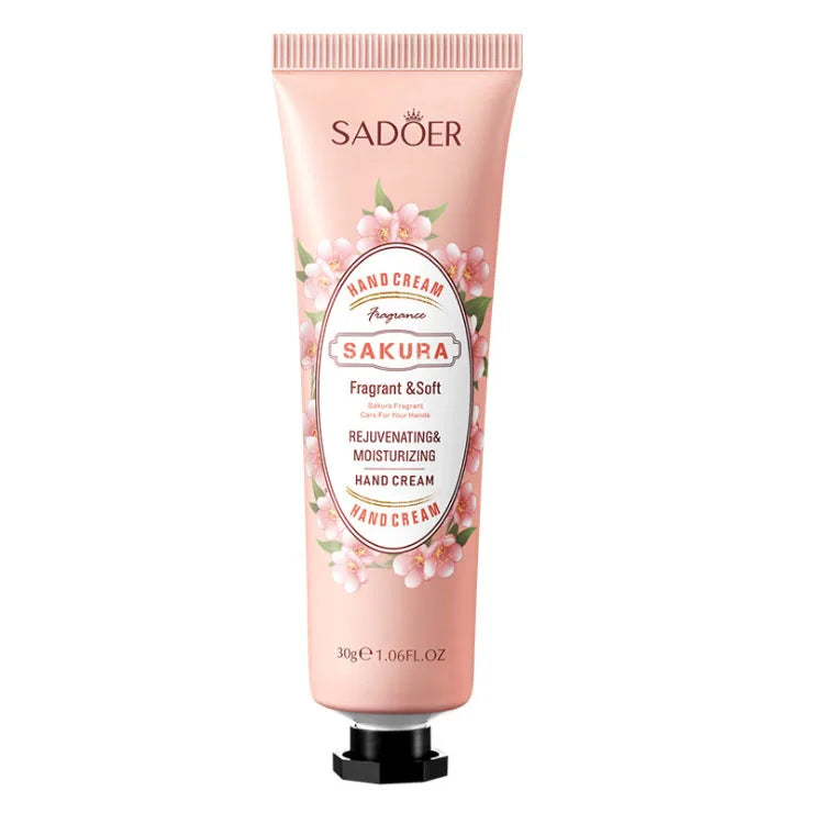SADOER Fruit Hand Care Lotion Deep Nourishing Moisture Whiten Smooth Anti Chapping Plant Hand Cream