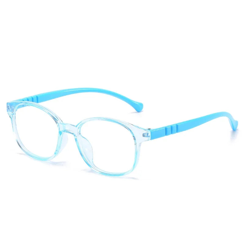101Kid Glasses Hot Sale TR90 Frame Colorful Children's Glasses Anti Blue Eyewear Fashion Glasses
