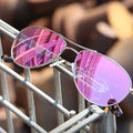 New Design Double Bridge Driving Trendy Outdoor Driver Polarized Aviation Metal Sunglasses