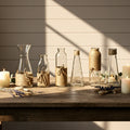 Hot Sale Glass Vase Creative Clear Small Vases Flower Home Decor Glass Bottles