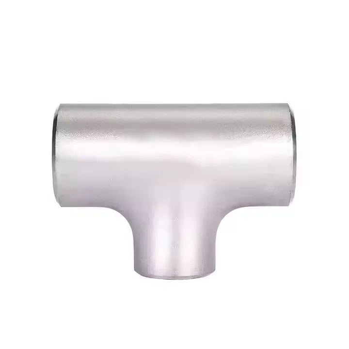 Customized 1/2\"-24\" Inch Equal Carbon Steel Stainless Steel Butt Weld Straight Reducing Tee Pipe Fittings