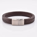 Big Promotion Wholesale Luxury Men'S Magnetic Charm Men Jewelry Bracelet Leather Bracelet