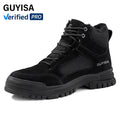 GUYISA Anti-smash and Stab-proof Insulated 10KV Safety Shoes  Men's Safety Shoes