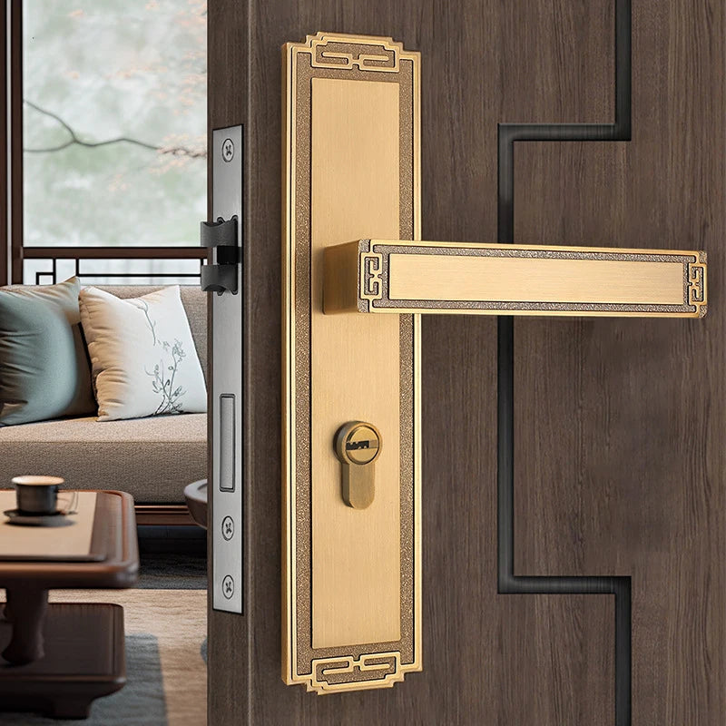 Modern Zinc Alloy Design Pull Handle Gold Color Luxury Door Handle for Door