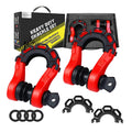 Galvanized Alloy Steel US Type U Shackle D-Ring Shackle for Towing & Lifting Industrial Use Forged Bow Tow Trailer Buckle