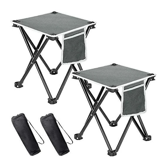 Woqi Outdoor Beach Traveling Folding Camping Chair Portable Stainless Folding Fishing Stool