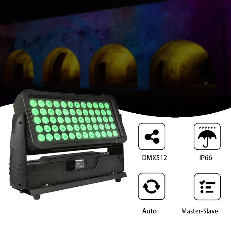 LED 60*10W Waterproof Flood Light and Outdoor Wash Light IP65