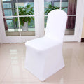 Wholesale 100% Polyester Spandex Stretch Folding Chair Covers Cheap Wedding Banquet Slipcovers