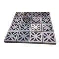 3D Concrete Block Interlocking Plastic Mold for Garden Wall Decoration