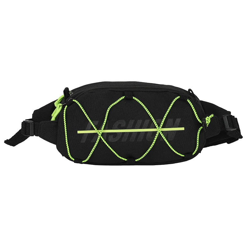 Marksman Vintage - Style Canvas Chest Bag Commuting Canvas Chest Bag Zippered Canvas Chest Bag