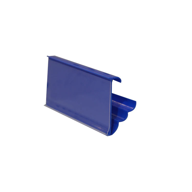 Plastic Extrusion Profile Label Holder for Shelf