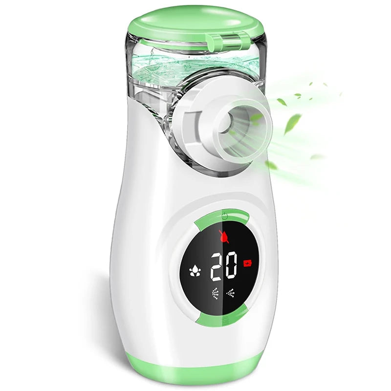 New Home Mesh Nebulizers Machine Portable Handheld Digital Nebulizer for Kids and Adults