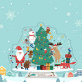 Custom Eco-Friendly Cartoon Anime Wedding Christmas Tree Decoration Bauble Standee with Custom Color Made of Plastic