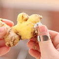 Kitchen Gadget Ginger Garlic Peeler Finger Cover Convenient and Fast Peeler