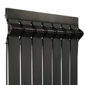 1.53m High Plastic Hollow Slat Vertical Strip for Painted 3D V Fold Rigid Privacy Eco-Friendly Modern Home Security Garden Fence