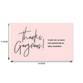 Custom Thank You Cards with Gift Card Slot  Wholesale for Valentine's Day Mother's Day Christmas  OEM Printing Service Low MOQ