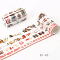Wholesale Eiffel Tower Van Gogh Little Prince Notebook Pins Pens Sticker Stamps Stationery Washi Paper Tape Decoration Acrylic