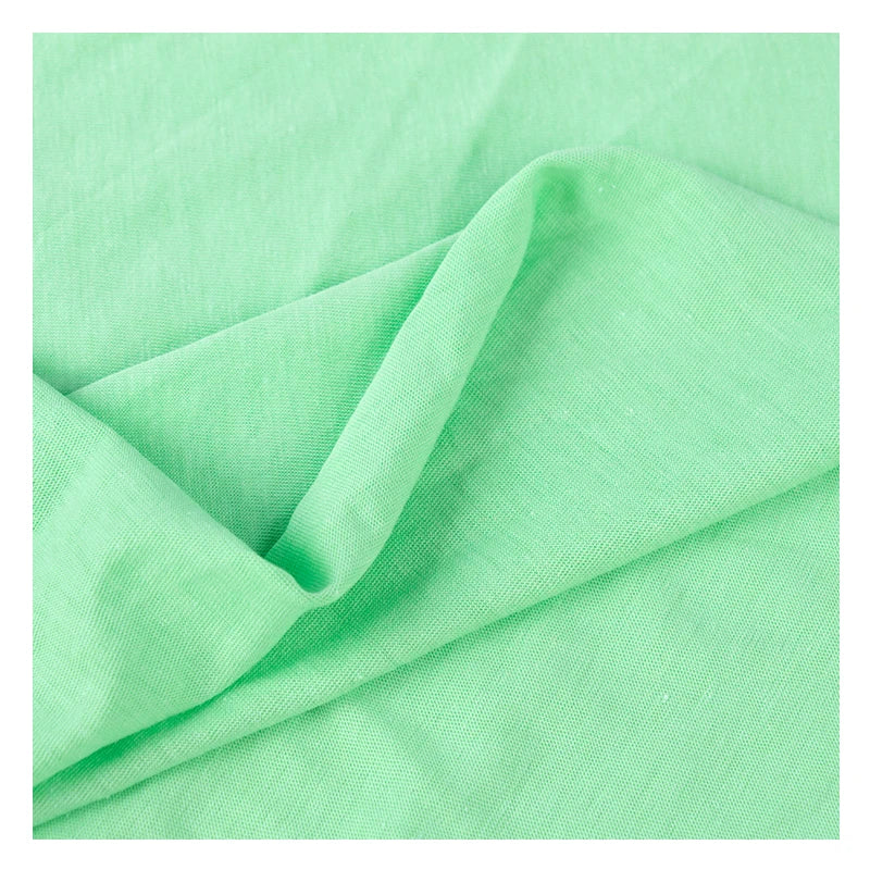 62019-Sustainable Eco-Friendly 30% Hemp 70% Organic Cotton Blend Woven Jersey Fabric for T-shirts and Bedding Wholesale Price