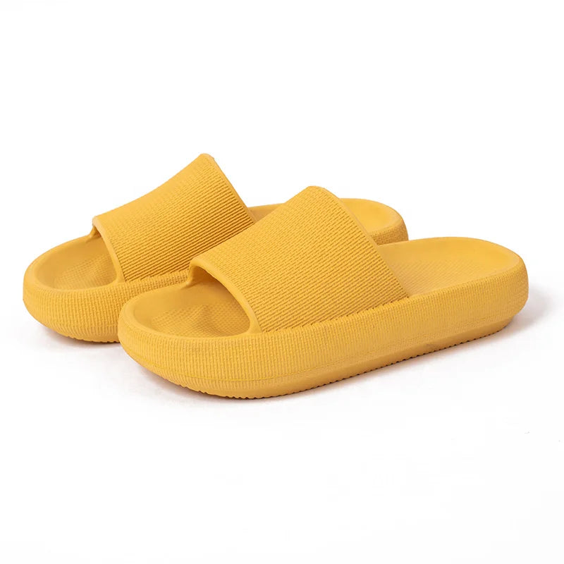 Factory Direct Custom Printed Breathable Open Toe Anti-Slippery Lightweight Indoor Slides Sandals for Ladies Men's Spring Season