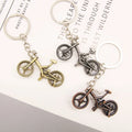 Colorful Mini Bicycle Metal Keychain Keyring for Bike  Cycling Gift
