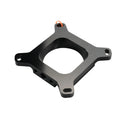 CNC Custom Anodized Aluminum Square Bracket Metal Mounting Plate Holder with Triangle Structure Accessory Part